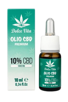 Масло CBD Премиум Dolce Vita: green line 10 (CBD 10%) 10 мл