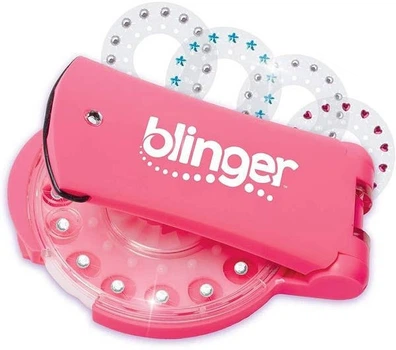 Стразы для волос Bling Bling Стайлер Для украшения волос стразами Набор для творчества "Blinger" со стразами