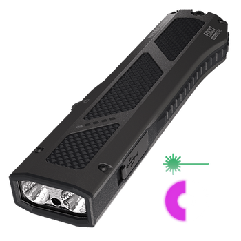 Ручний ліхтар із білим та ультрафіолетовим світлом та лазером (Class R3) Nitecore EDC17