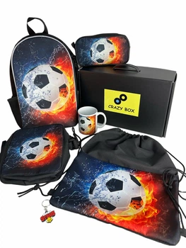 Подарочный набор Football в коробке Crazy Box c чашкой супер подарок мальчику