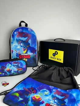 Подарочный набор в коробке Crazy Box Кольт Бравл Старс Brawl Stars отличный подарок мальчику