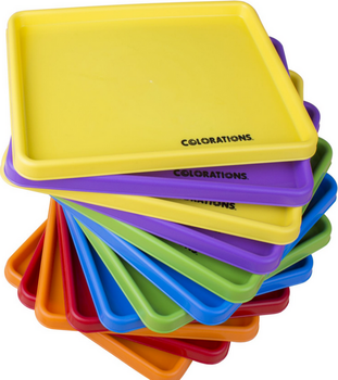 Zestaw tacek do prac manualnych Colorations 12 szt. (5710903611344)