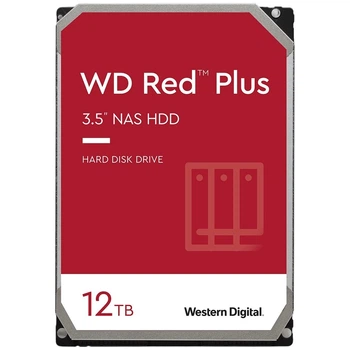 HDD Western Digital WD Red Plus 12 ТБ 3.5"