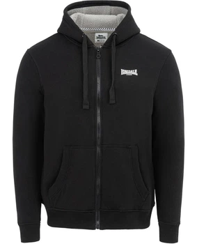 Куртка мужская демисезонная с подкладкой sherpa Lonsdale 32241503 XXL черная (2322415035100)