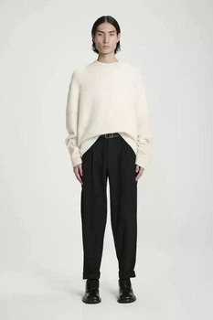 Штани чоловічі COS pleated wool trousers 1243931001 48 Чорні