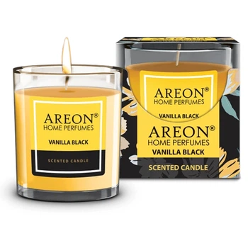 Ароматична свічка Areon Vanilla Black 120гр, CR02