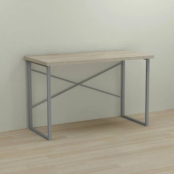 Письменный стол Ferrum-decor Дейв 76x140x70 серый ДСП Дуб Сонома 32мм (FRD-102414)