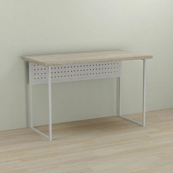 Письмовий стіл Ferrum-decor Майк 76x140x60 білий ДСП Дуб Сонома 32мм (FRD-101323)