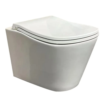 Унитаз подвесной эргономичный Koer TT-0102-T3 520x360x360mm система смыва Tornado 3.0 KR5616