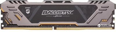 Оперативная память Crucial DDR4-3000 16384MB PC4-24000 Ballistix Sport AT (BLS16G4D30CEST)