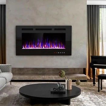 Электрический камин Bonfire Galaxy 42BF (106*45см) со звуком (2 в 1 на стену или в нишу)