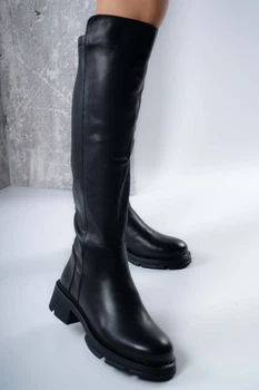 Сапоги женские Where Uweare JA146T-M799-P1122 Натуральная кожа черные 346758_41 (26 см)