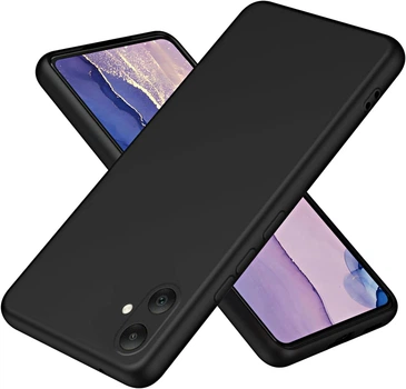 Чохол Fiji Full Soft Premium для Samsung Galaxy A05 (A055) протиударний бампер з мікрофіброю Black