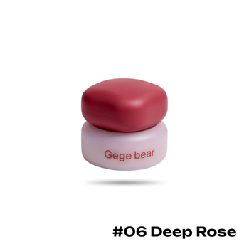 Мусовий тінт для губ та щік, Gege bear, #06 Deep Rose
