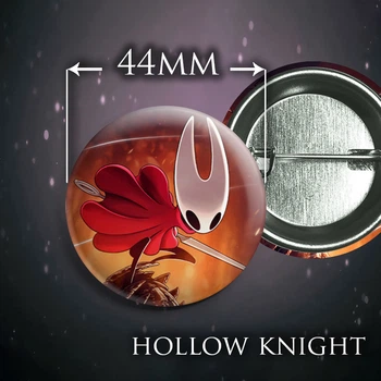 Значок Хорнет из игры Hollow Knight: Silksong. №6 44мм