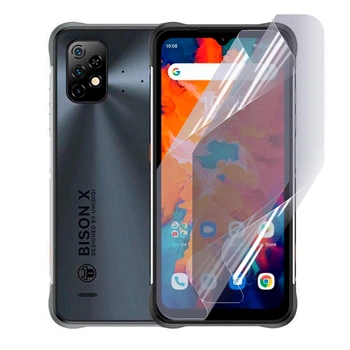 Антишпион приватная плёнка гидрогелевая для смартфона UMiDIGI Bison X10 противоударная прозрачная