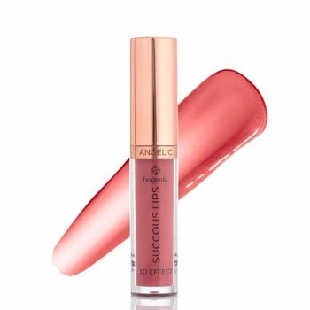 Блиск для губ "Succous Lips Angelic 3D effect "Bogenia" BG711 №001 Melancholy