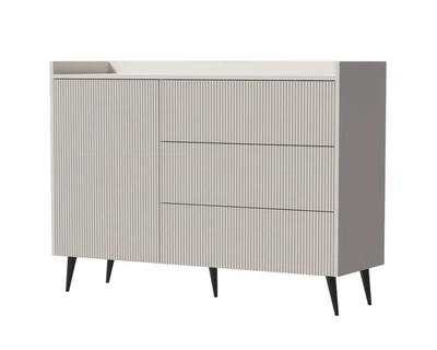 Комод ADEMO REG 4 126х92х41 кашемір / кашемір Jurek