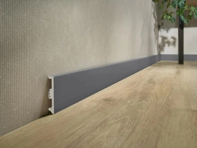 Плинтус Arbiton STIQ XL 273 Антрацит 80x15x2200 STX810