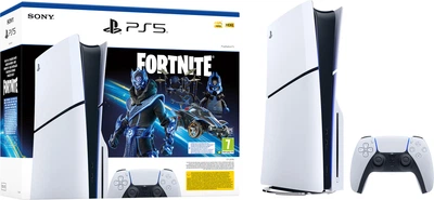 Konsola Sony PlayStation 5 Slim 1 TB Disc Edition Fortnite Cobalt Star Bundle (0711719593423) (S01M44301U1210606268) - Outlet