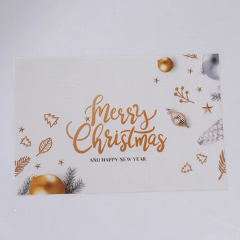 Коврик для сервировки стола Merry Christmas and Happy New Year 45*30 см HP-36327-3 (A-047208)