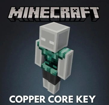 Плащ Minecraft Copper Core - Twitch (Ключ активації Java & Bedrock Edition)
