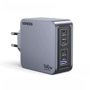 Зарядний пристрій Ugreen Nexode Pro X763 160W GaN
