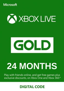 Xbox Live Gold - 24 месяца Xbox 360/One/Series подписка для всех регионов и стран