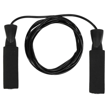 Скакалка скоростная с подшипником Zelart Jump Rope 4881 длина 2,75м Black