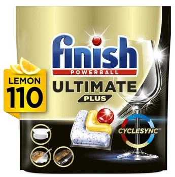 Таблетки для посудомийних машин FINISH Powerball Ultimate Plus All in 1 Lemon 110 шт.