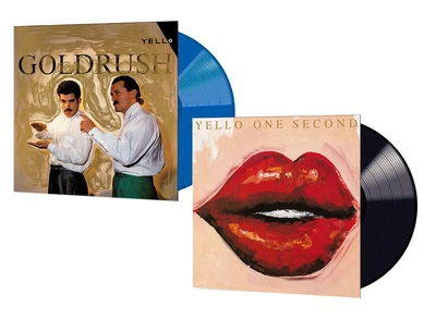 Yello - One Second / Goldrush 2 LP Set 1987/2022 (0602445649129, Ltd., Blue) Universal/EU Mint Виниловая пластинка (art.246570)