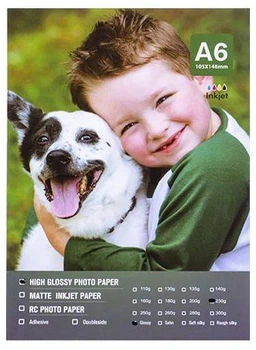 Фотобумага глянцевая А6 230г/м2 100л. Color-it