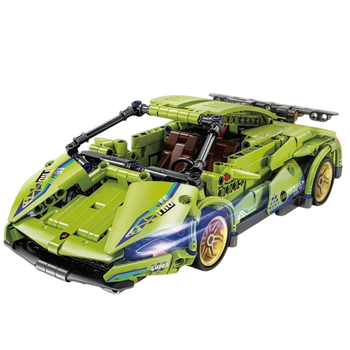 Конструктор машина Спорткар Lamborghini Салатовый 470 деталей