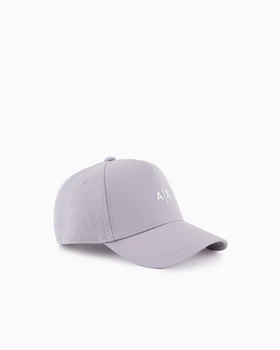 Кепка Armani Exchange (284149595041) Visor cap with logo One Size фиолетовая