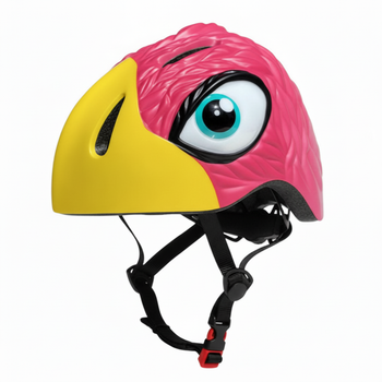 Детский шлем для роликов Monster Bird Pink 49-55 см