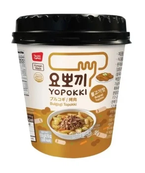 Токпокки Yopokki Bulgogi Topokki в стакане 118 г