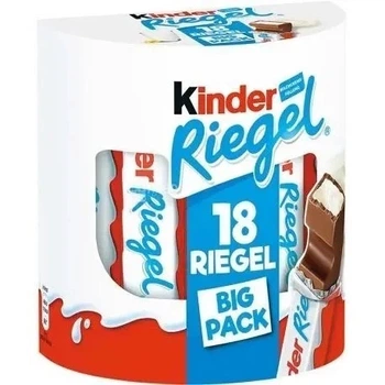 Шоколадные батончики Kinder Riegel big pack 378 г
