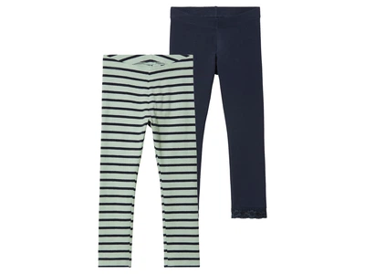 Лосины набор 2 шт. для девочки Lupilu LYCRA® 451197 098-104 см (2-4 years) Комбинированный