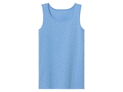 Майка бельевая с широкими бретелями для девочки Pepperts Ecoprint 442790 134-140 см (8-10 years) Голубой