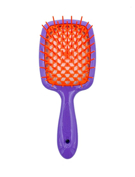 Щітка для волосся Janeke Superbrush Фіолетово-помаранчева