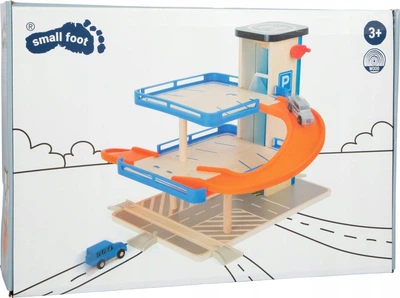 Parking garaż Small Foot 3 poziomy z windą i 2 samochodzikami 10343 (4020972103437)