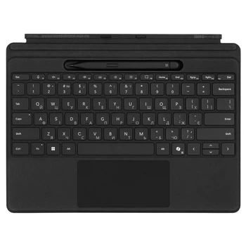 Клавиатура со стилусом для планшетов Microsoft Surface Pro 8 - 11, UKR/ENG, черная