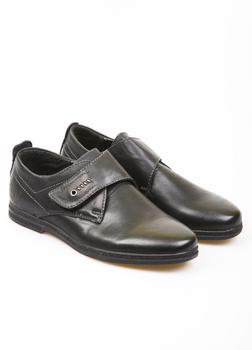 Туфли Леопард 35 Черный (BEV-KA53-1-Black)