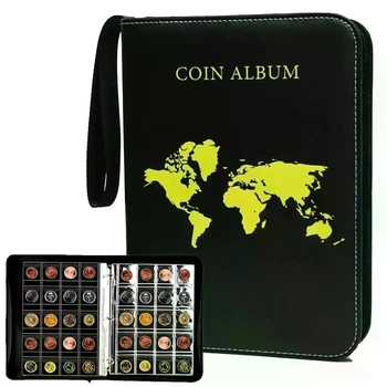 Тримач для для монет 200 кишень Закритого типу на змійці Coin Collection Book
