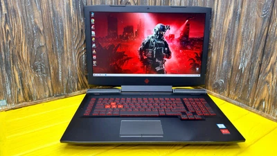 Ноутбук HP Omen 17-AN012DX (17.3" FHD IPS,Core i7-7700HQ,Radeon RX 580 8 GB) (5377) Б/В
