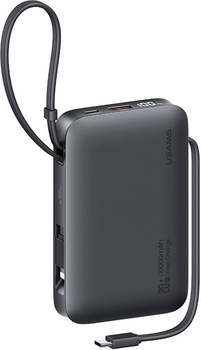 Powerbank USAMS XR Series CD228 10000mAh 20W Black (6958444992990)