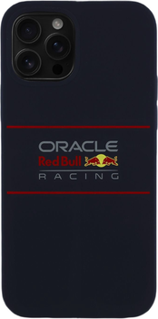 Панель Red Bull Silicone Horizontal Logo MagSafe для Apple iPhone 16 Pro Max Navy (RBHMP16X24SIHSRV)