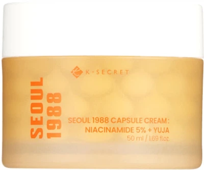 Крем капсульный K-Secret Niacinamide 5% + Yuja Осветляющий с ниацинамидом и юджа 50 мл (8809695240614)