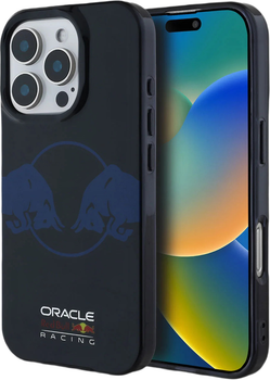 Панель Red Bull IML Two Bulls MagSafe для Apple iPhone 16 Pro Navy (RBHMP16L24HIDBV)