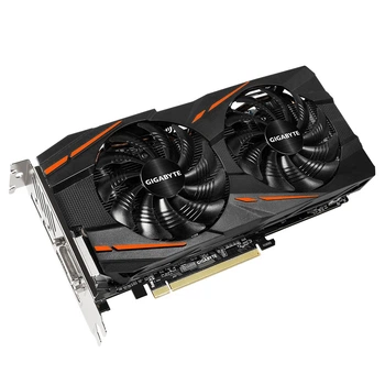 Видеокарта Radeon RX 570 4Gb Gigabyte DDR5 256bit, 1244/7000, 3xDP, HDMI, DVI (GV-RX570GAMING-4GD) Б/У